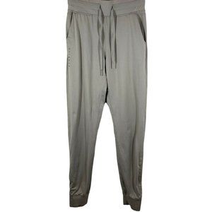 Balance Athletica Womens Gray Slash Pocket Regular Fit Jogger Pants Size Small